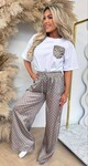 INSPIRED SET T-SHIRT + PANTS WHITE