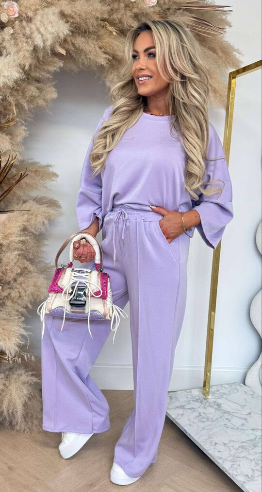 SARAH 2 PIECE SET LILA