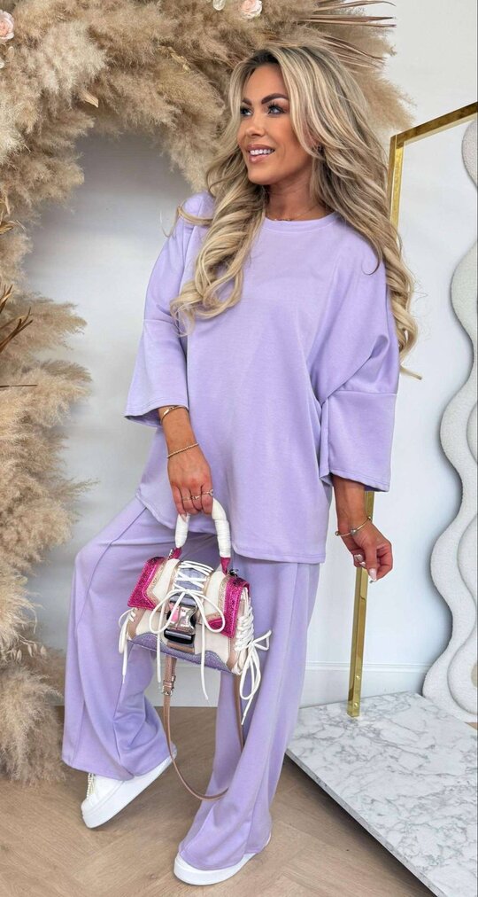 SARAH 2 PIECE SET LILA