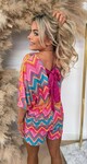 STRIK ZIGZAG SHINE SET FUCHSIA