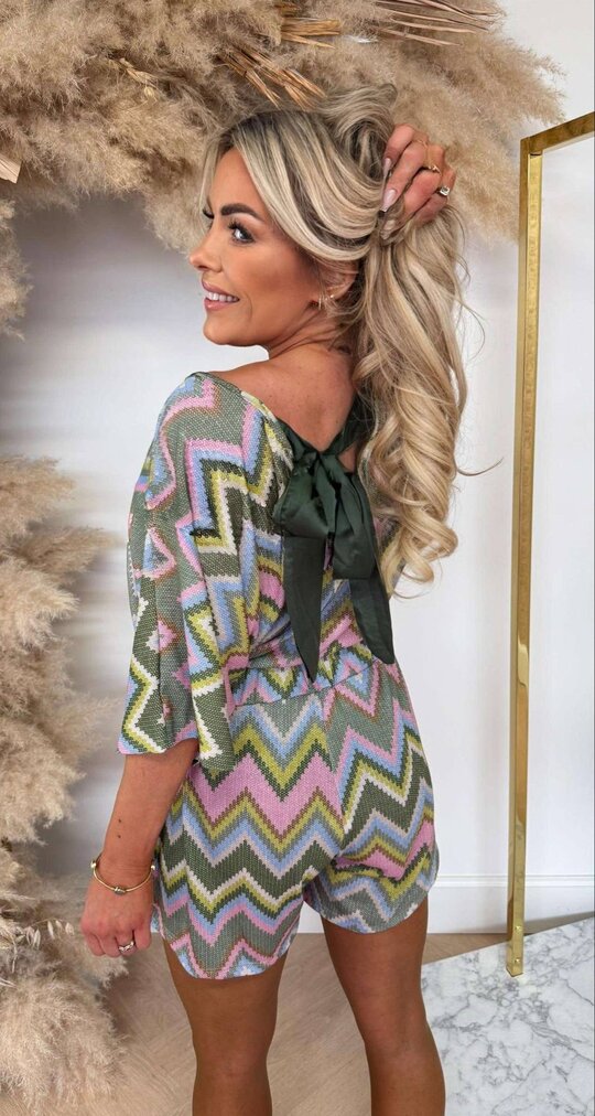 STRIK ZIGZAG SHINE SET GREEN