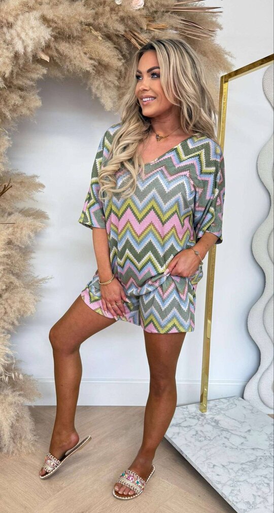 STRIK ZIGZAG SHINE SET GREEN