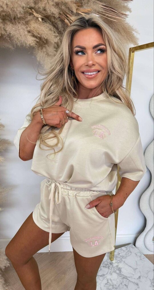 1989 LA DEMI SET BEIGE
