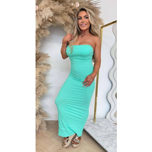 STRAPLESS BASIC CUP DRESS MINT STRAPLESS BASIC CUP DRESS MINT