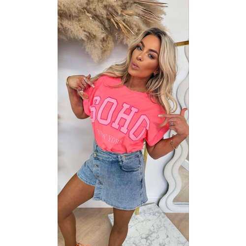 SOHO T-SHIRT 590010-101 / 590010-116 NEONPINK SOHO T-SHIRT 590010-101 / 590010-116 NEONPINK