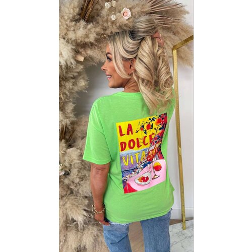 LA DOLCE VITA SHIRT 8011036 LIME LA DOLCE VITA SHIRT 8011036 LIME