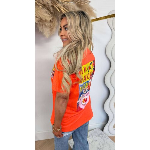 LA DOLCE VITA SHIRT 8011036 NEONORANGE LA DOLCE VITA SHIRT 8011036 NEONORANGE