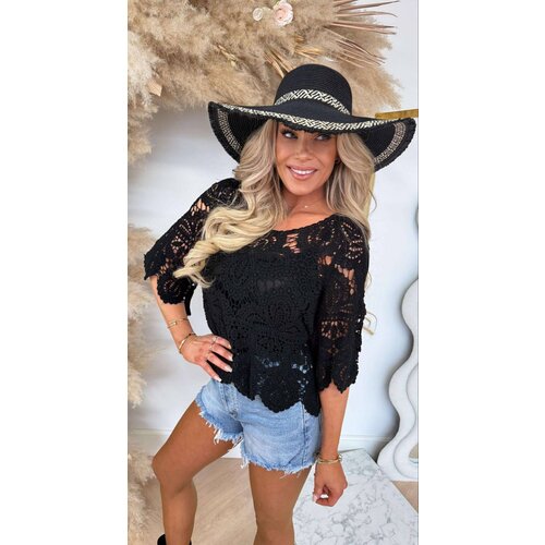 ALL OVER LACE SHIRT BLACK ALL OVER LACE SHIRT BLACK