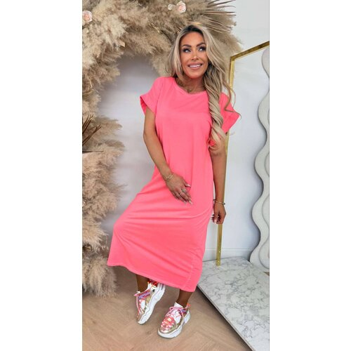 OVERSIZED BASIC DRESS 590028 NEONCORAL OVERSIZED BASIC DRESS 590028 NEONCORAL