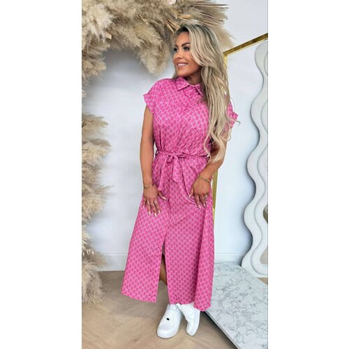 ANNE CIRLE LUS DRESS FUCHSIA ANNE CIRLE LUS DRESS FUCHSIA