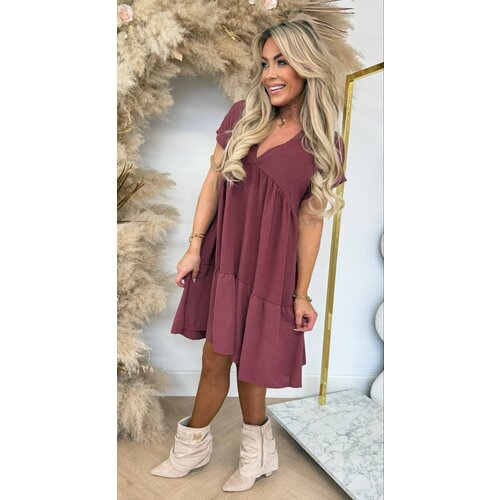 BOHO BASIC DRESS DARKPINK BOHO BASIC DRESS DARKPINK
