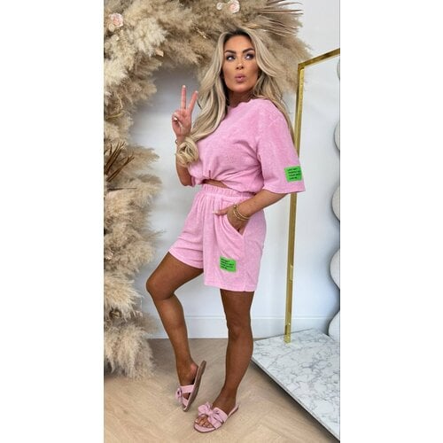 BESTSELLER BADSTOF SET PINK BESTSELLER BADSTOF SET PINK