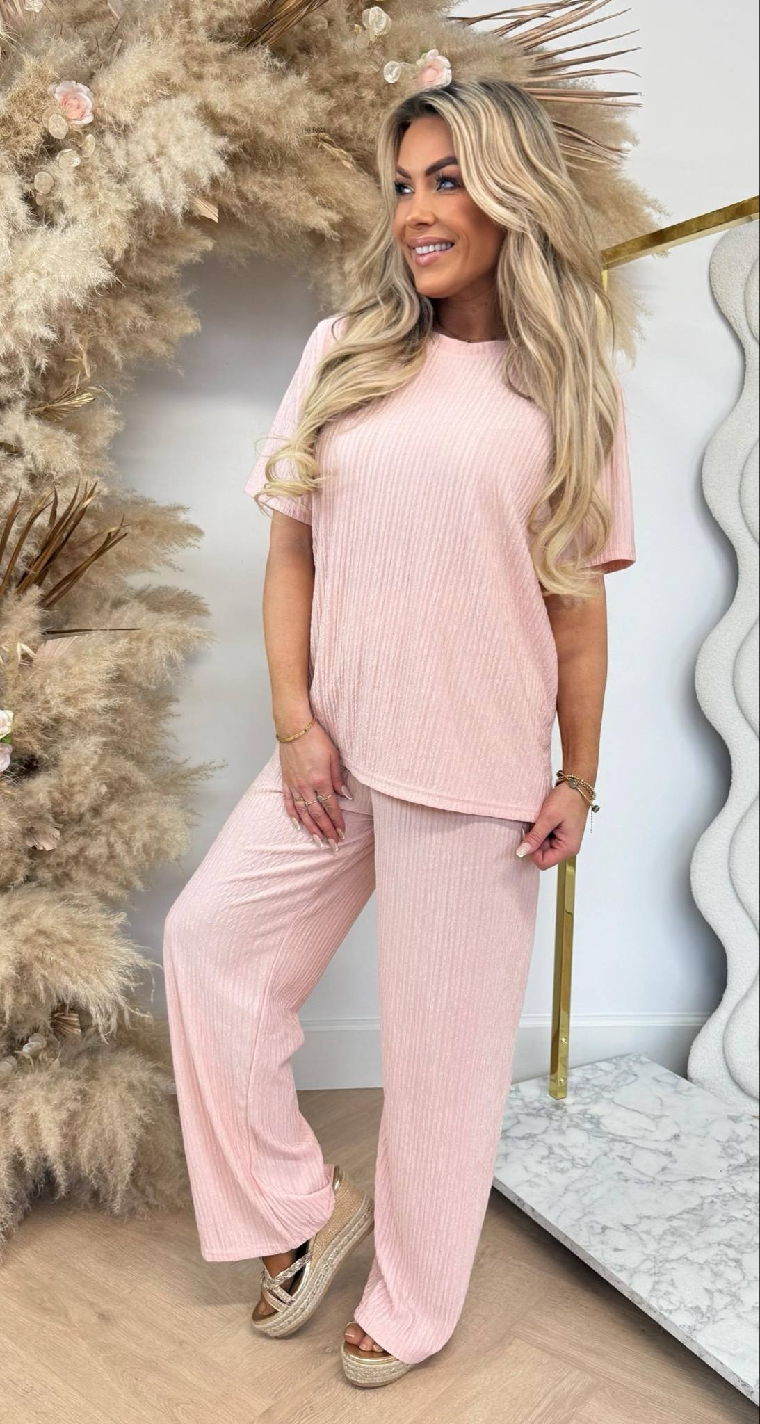 YU COMFY SET 12102 PINK
