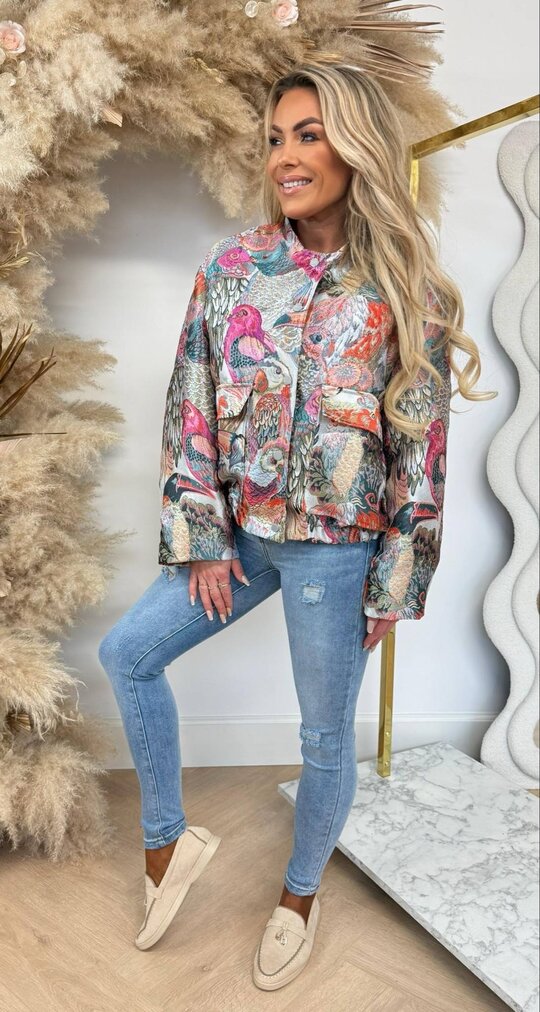 BIRD COLORFUL JACKET 5014/3575 MULTI