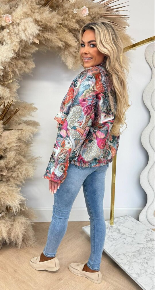 BIRD COLORFUL JACKET 5014/3575 MULTI