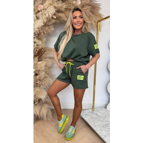 EMBLEEM MUSTHAVE SET ARMYGREEN/LIME EMBLEEM MUSTHAVE SET ARMYGREEN/LIME
