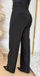 YU & ME STRAIGHT LEG PANTS 3312-70 BLACK