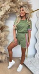 CLASSY BABE SET 588 ARMYGREEN