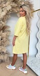 T-SHIRT BASIC DRESS YELLOW