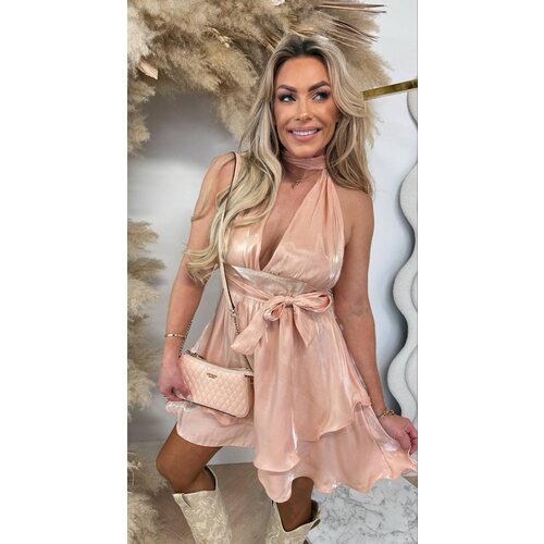 SHINE GLAM DRESS ZALM SHINE GLAM DRESS ZALM