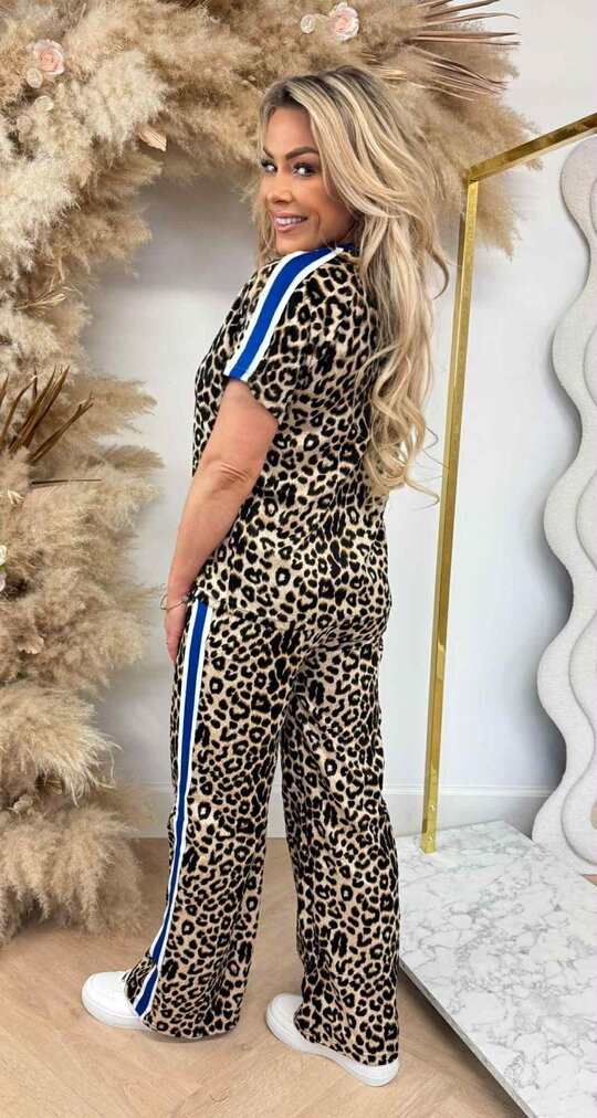 ACTIE STRIPE LEO SET 586 KINGSBLUE