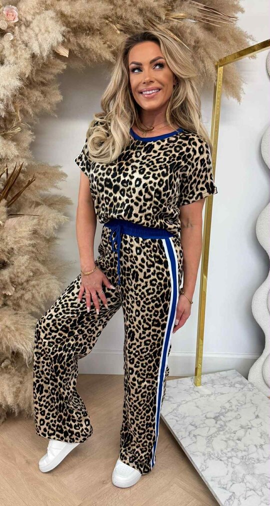 ACTIE STRIPE LEO SET 586 KINGSBLUE