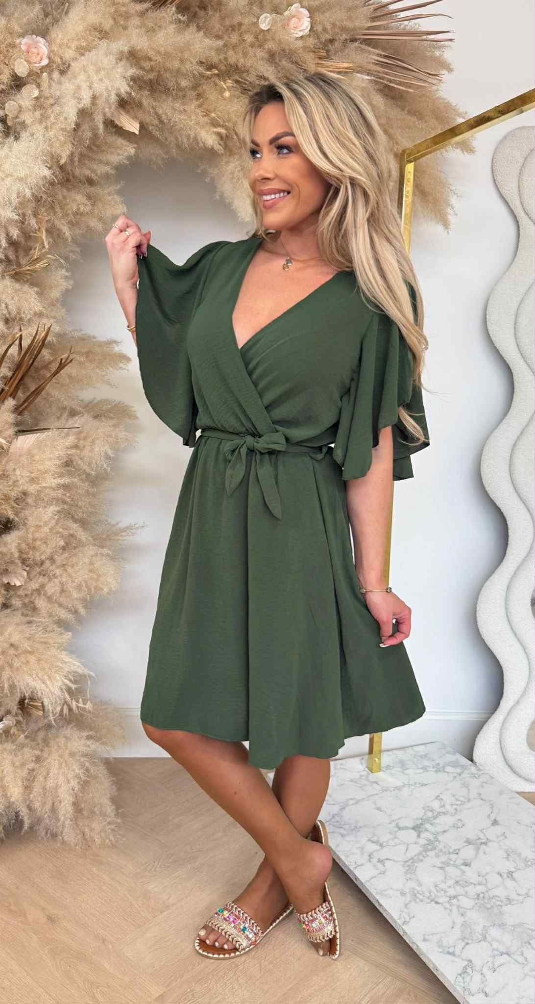 LUSLY MUSTHAVE DRESS ARMYGREEN