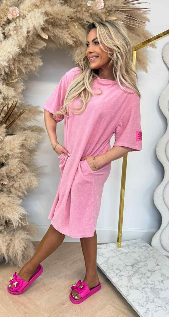 PERFECT BADSTOF SHIRT LONG PINK/PINK