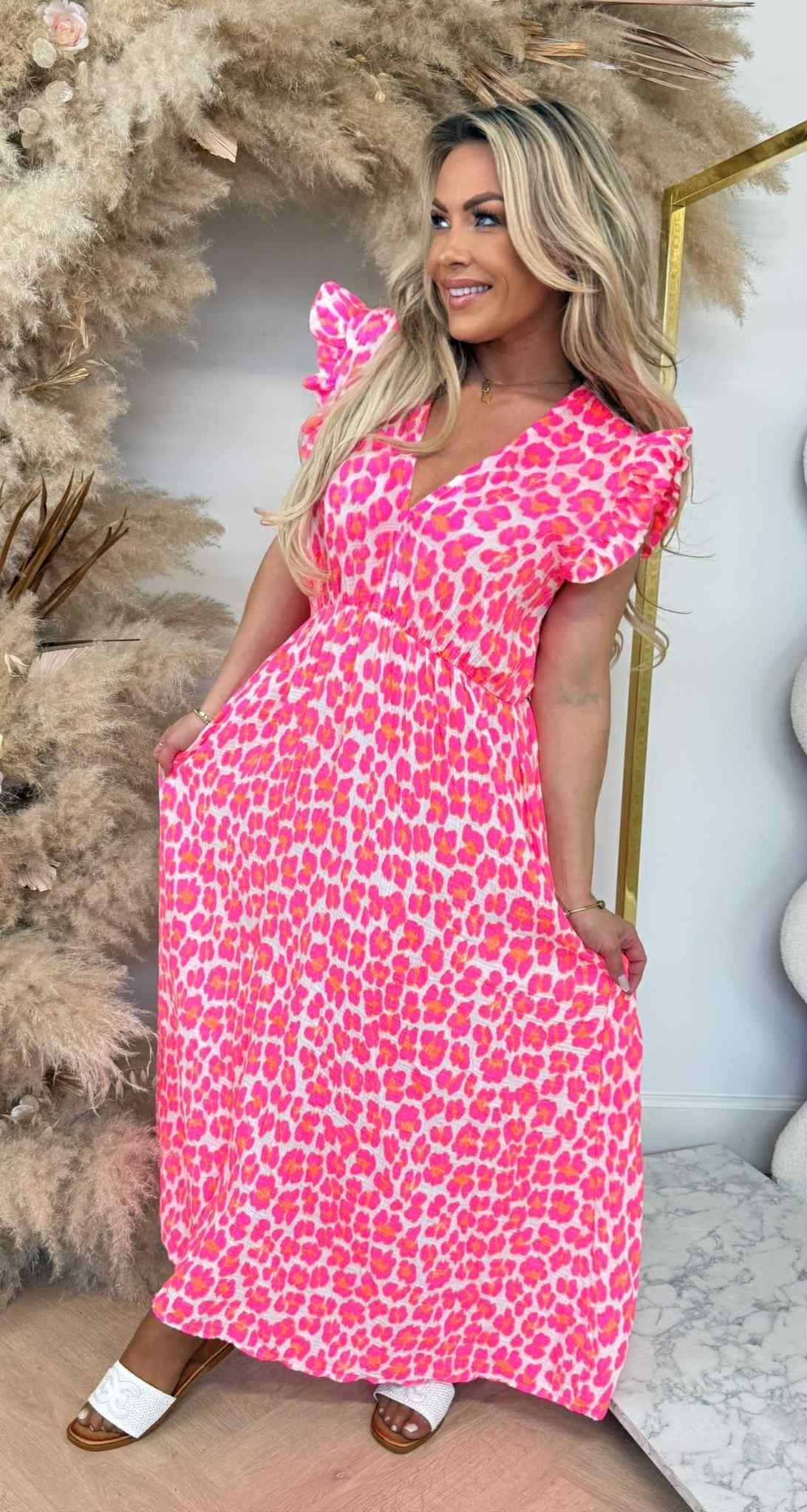 NAMI LEO NEONDRESS PINK