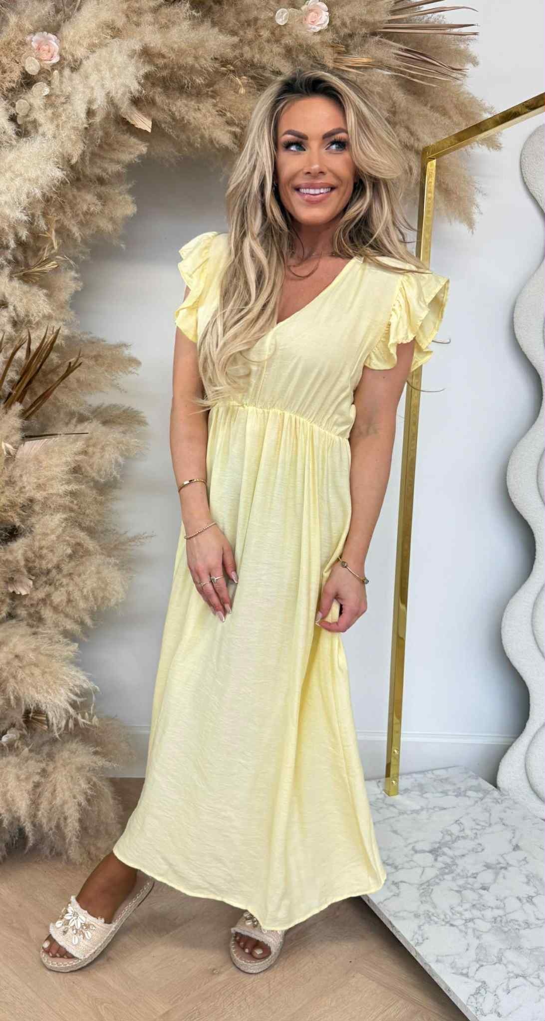 MADELON DRESS YELLOW