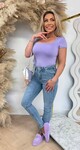BASIC TRAVEL TEE 9175 LILA