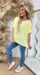 ITALY BUTTON TOP YELLOW