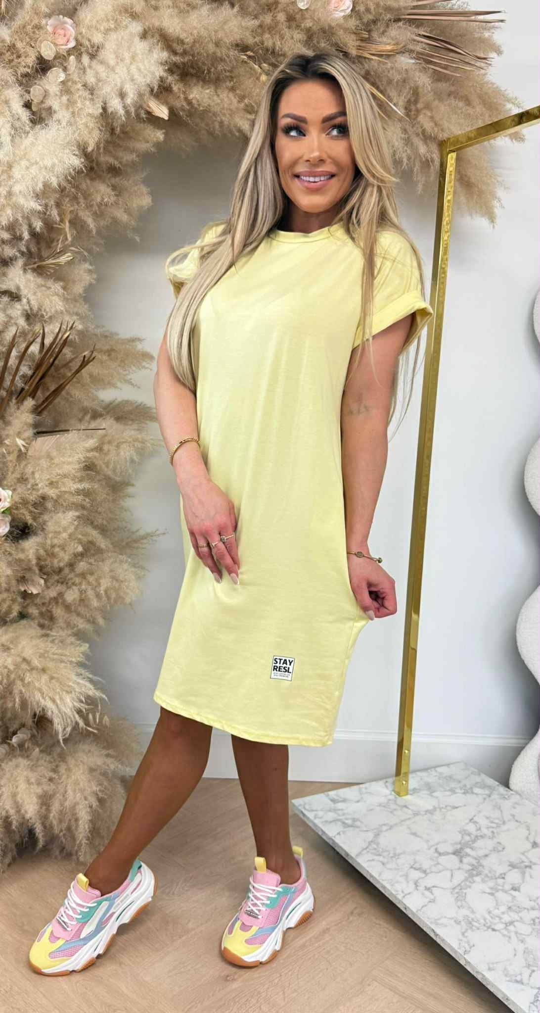 STAY RESL DRESS YELLOW