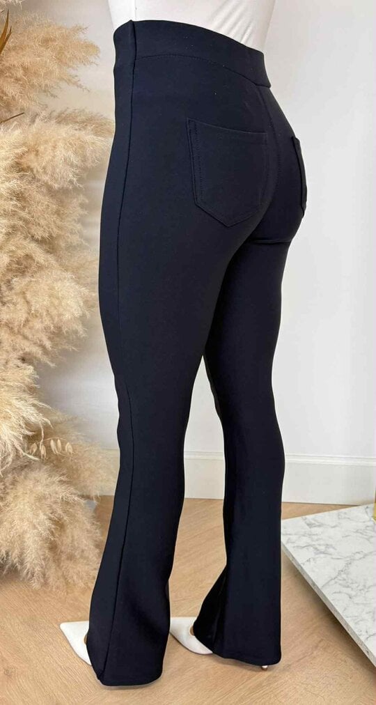 YU & ME FLAIR PANTS 3312-21 NAVY