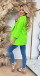 MUSTHAVE CROPPED MOUW BLAZER LIME