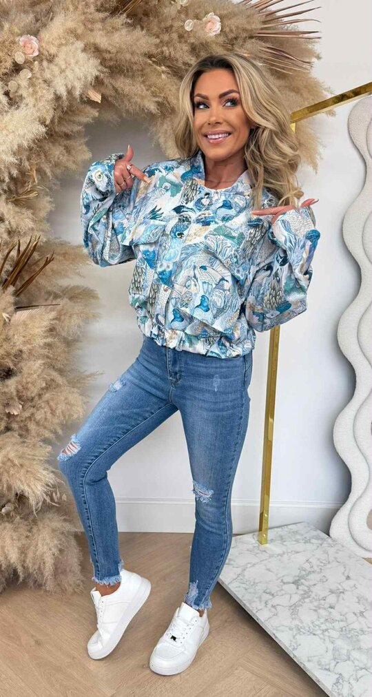 PARADISE BESTSELLER JACKET BLUE