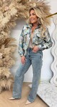 NEW BIRDY PARADISE JACKET 3577 BLUE/COLORFULL