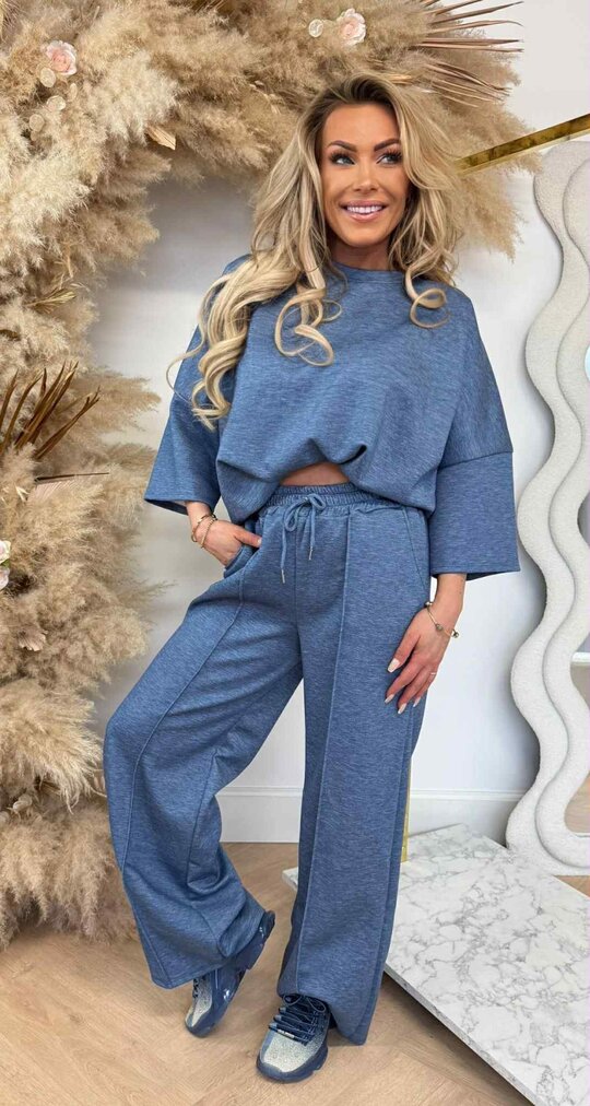 SARAH 2 PIECE SET DENIMBLUE