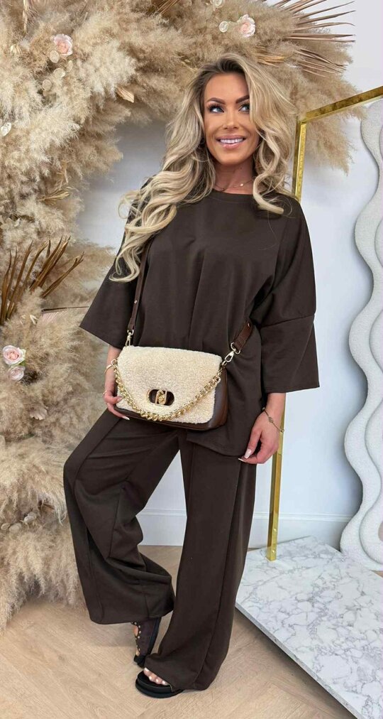 SARAH 2 PIECE SET CHOCO