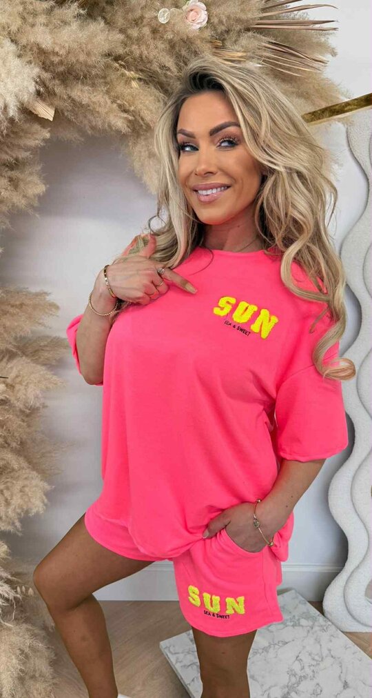 SUM SET NEONPINK