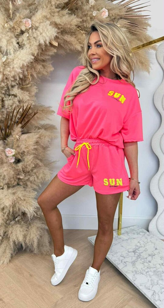SUM SET NEONPINK