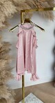 FAY RUFFLE BLOUSE 365 PINK