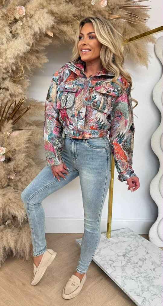 MUSTHAVE PARADISE JACKET 1991 COLORFUL/PINK