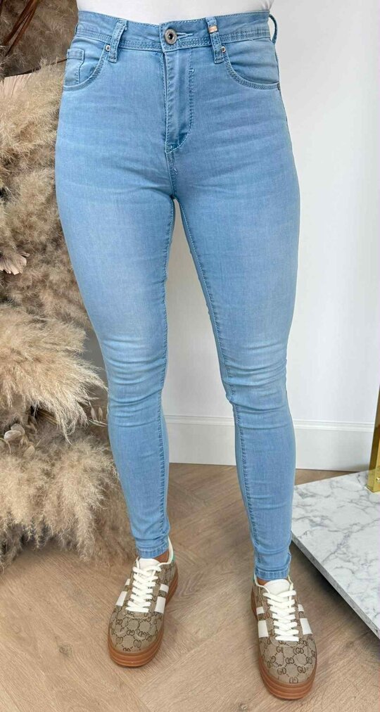 TOXIK SKINNY JEANS 2433-1 LIGHTBLUE