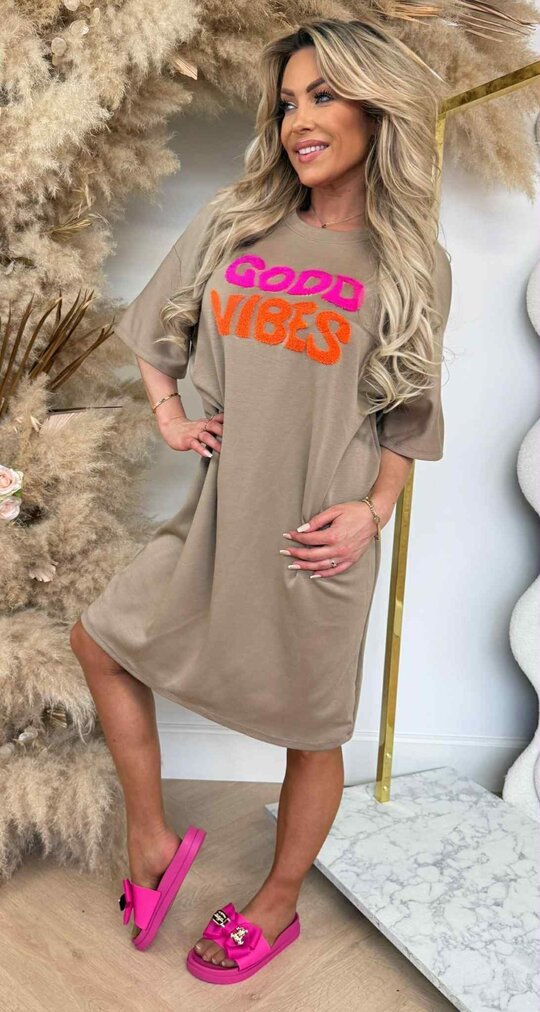 GOODY DRESS TAUPE