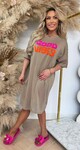 GOODY DRESS TAUPE