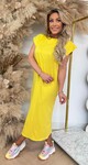BASIC LONG DRESS YELLOW