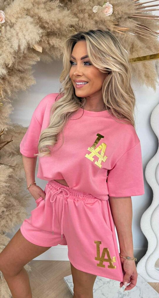LA GOLDY SET PINK