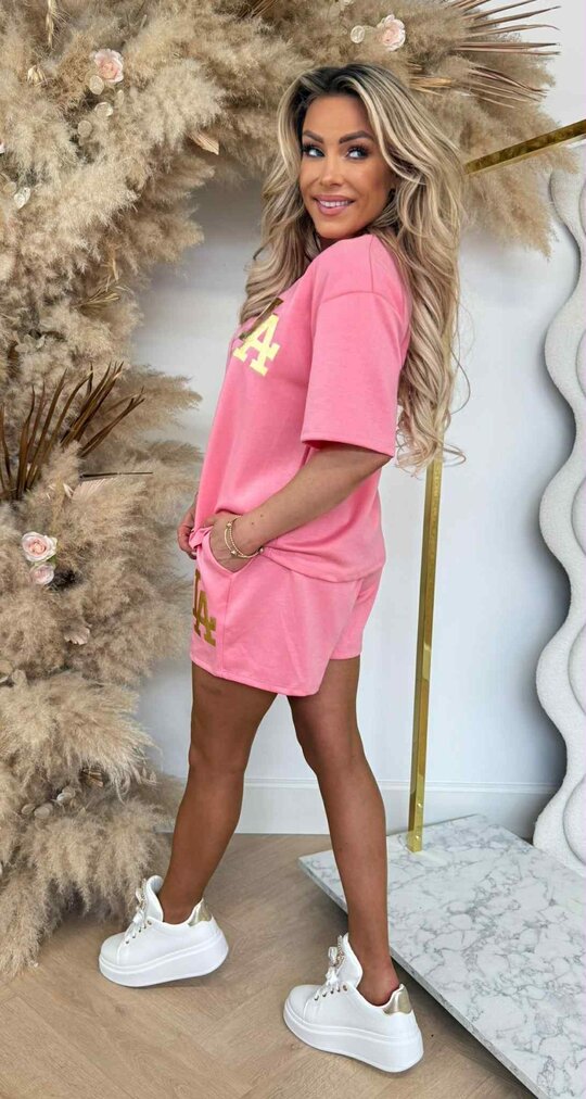 LA GOLDY SET PINK
