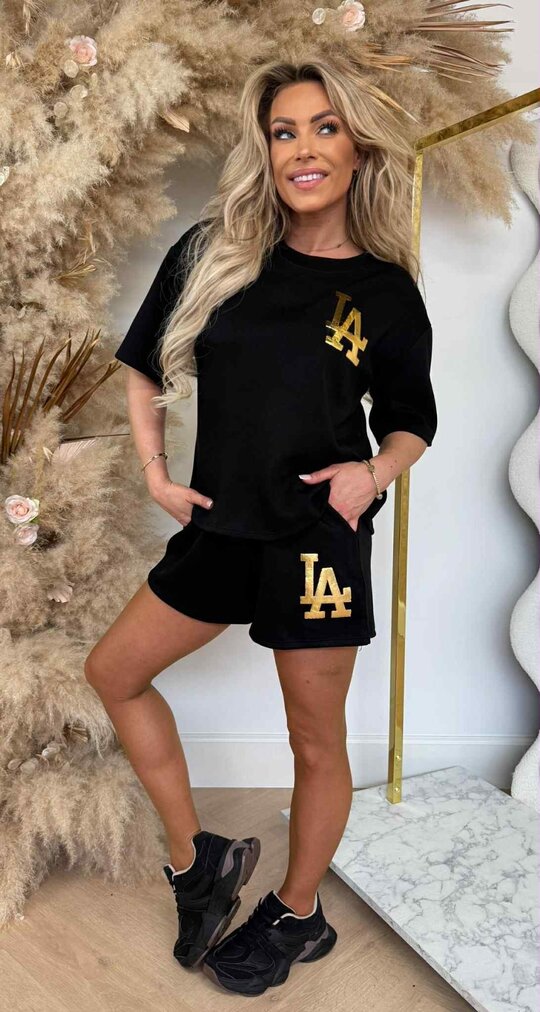 LA GOLDY SET BLACK